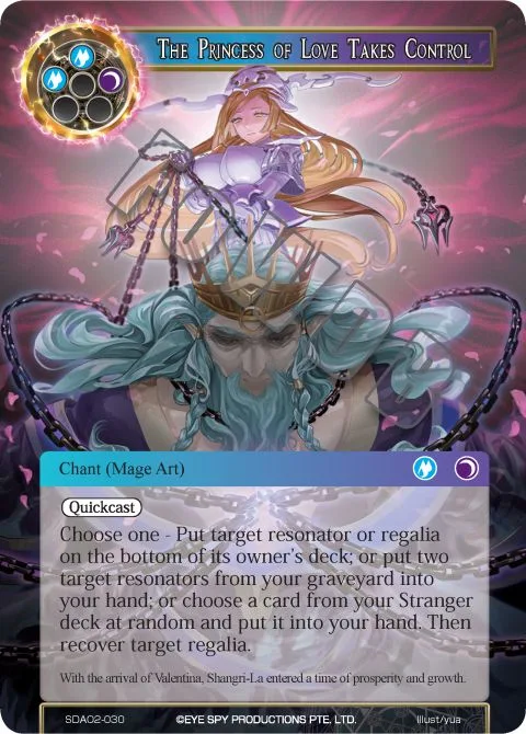 The Princess of Love Takes Control