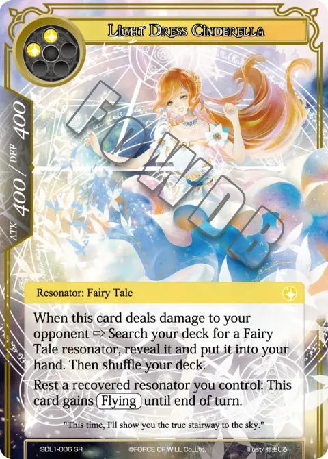 Light Dress Cinderella