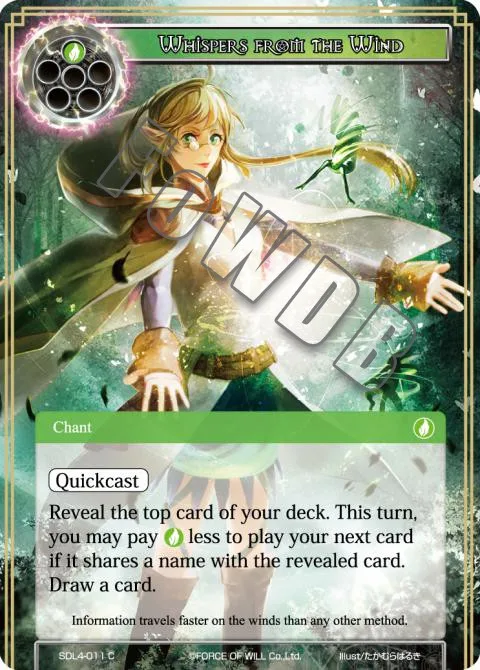 Whispers from the Wind