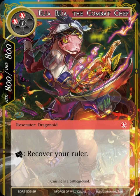 Elia Rua, the Combat Chef
