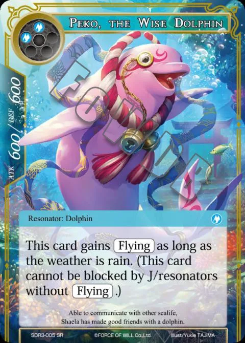 Peko, the Wise Dolphin