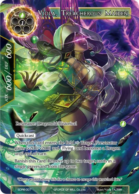 Viola, Treacherous Maiden