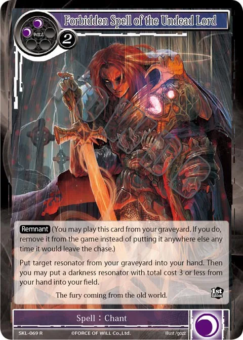 Forbidden Spell of the Undead Lord