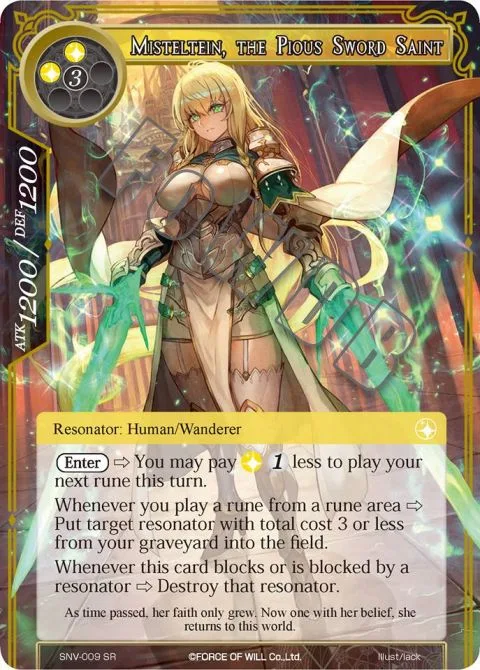 Misteltein, the Pious Sword Saint