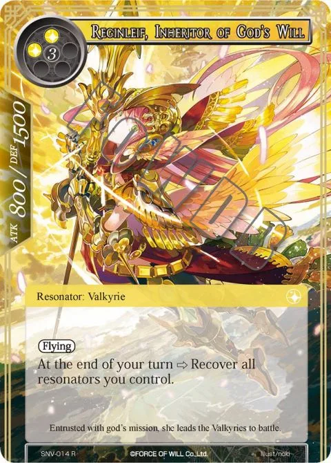 Reginleif, Inheritor of God's Will