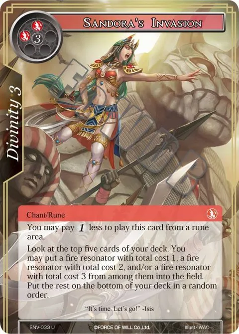 Sandora's Invasion