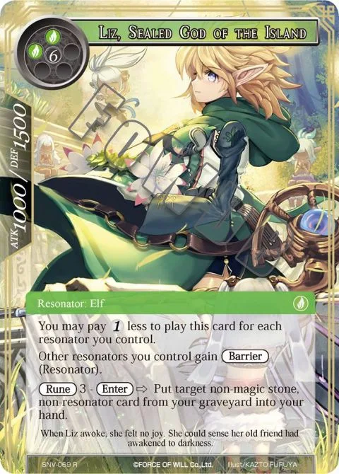 Liz, Sealed God of the Island