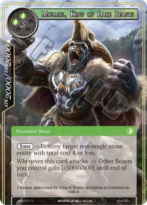 Molmol, King of Rare Beasts