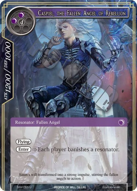 Caspiel, the Fallen Angel of Rebellion
