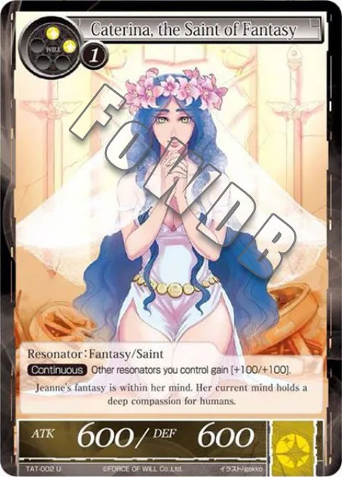 Caterina, the Saint of Fantasy