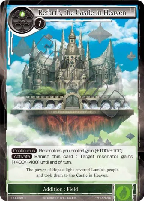 Refarth, the Castle in Heaven