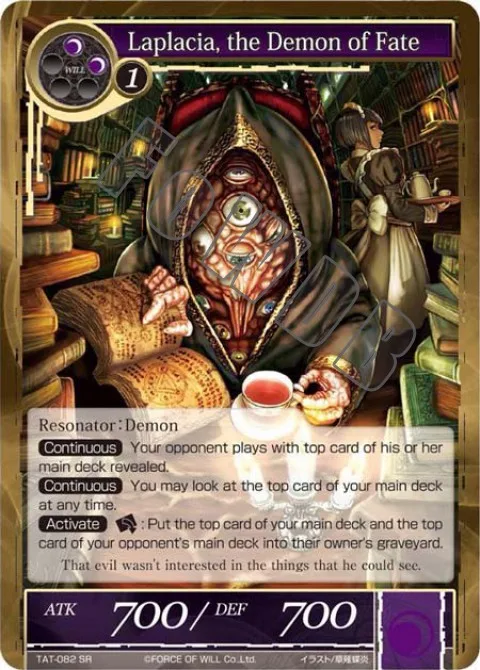 Laplacia, the Demon of Fate
