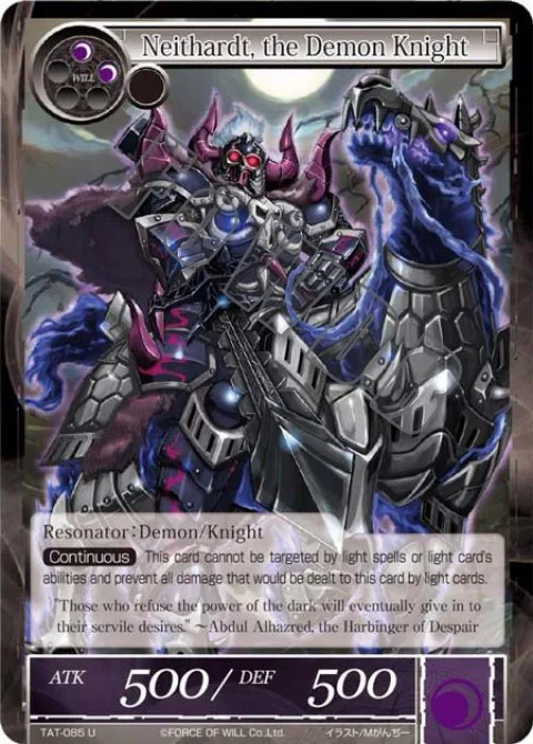 Neithardt, the Demon Knight