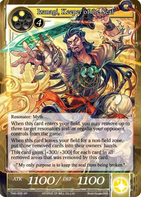 Izanagi, Keeper of the Seal