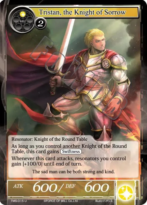 Tristan, the Knight of Sorrow