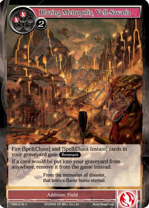 Blazing Metropolis, Vell-Savaria