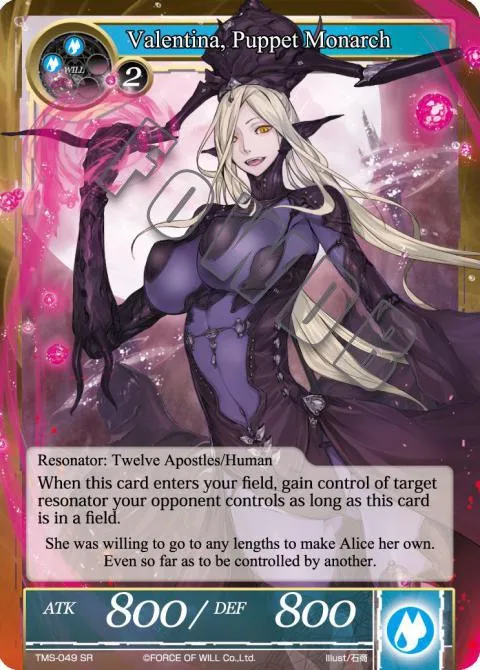 Valentina, Puppet Monarch