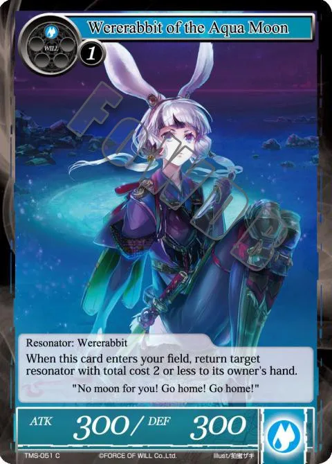 Wererabbit of the Aqua Moon