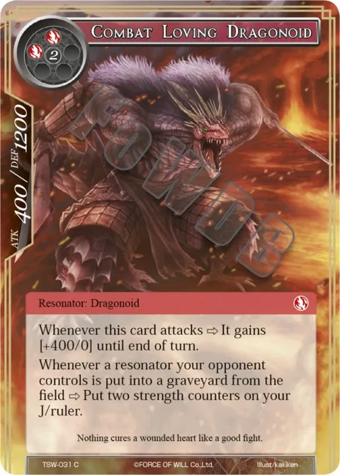 Combat Loving Dragonoid