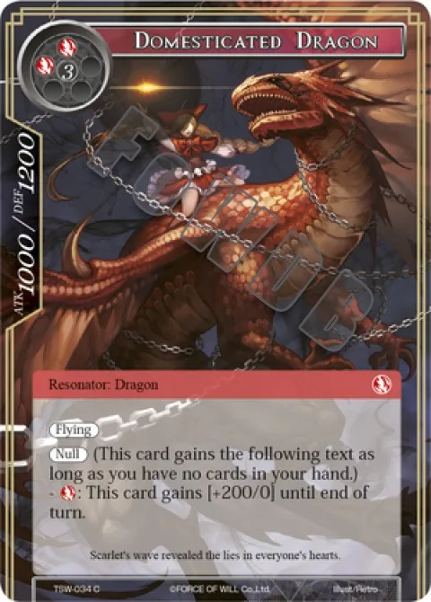 Domesticated Dragon