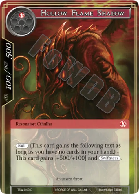 Hollow Flame Shadow