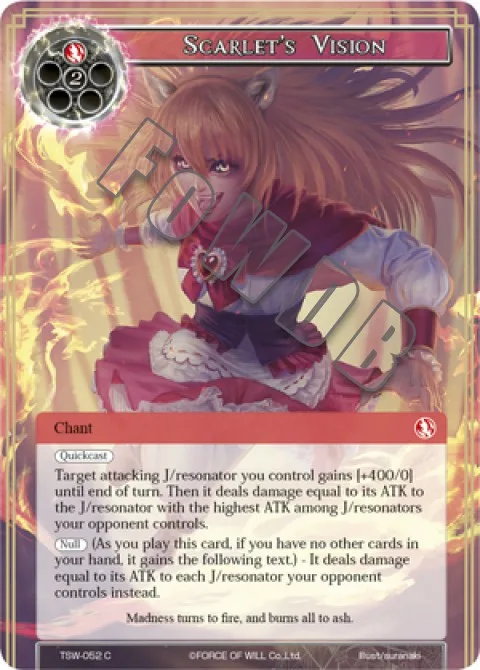 Scarlet's Vision