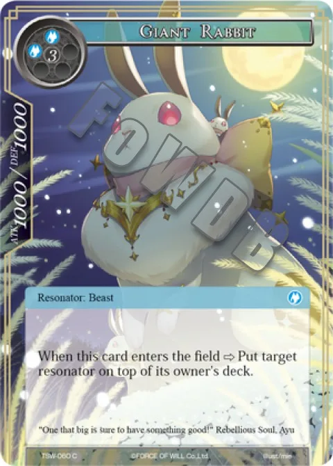 Giant Rabbit