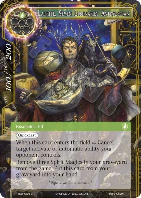 Laurite, Seven Luminaries Astrologian