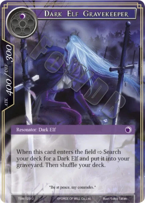 Dark Elf Gravekeeper