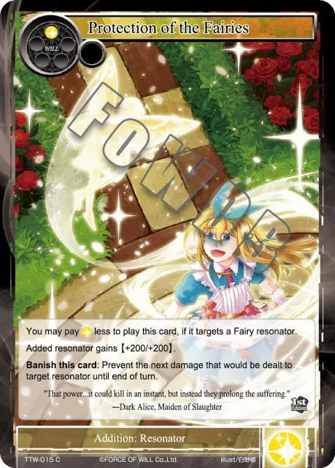 Protection of the Fairies