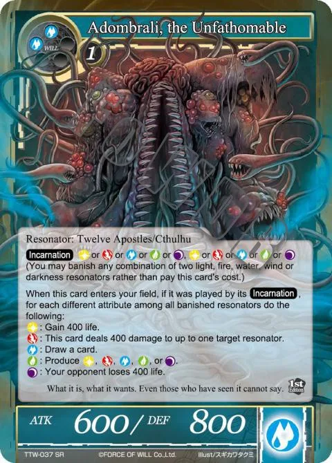 Adombrali, the Unfathomable