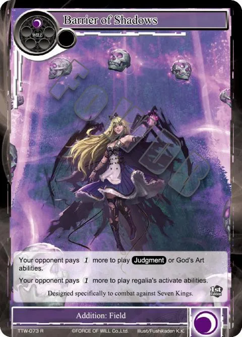 Barrier of Shadows