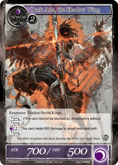 Dark Arla, the Shadow Wing