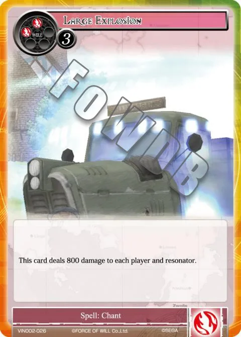 Large Explosion