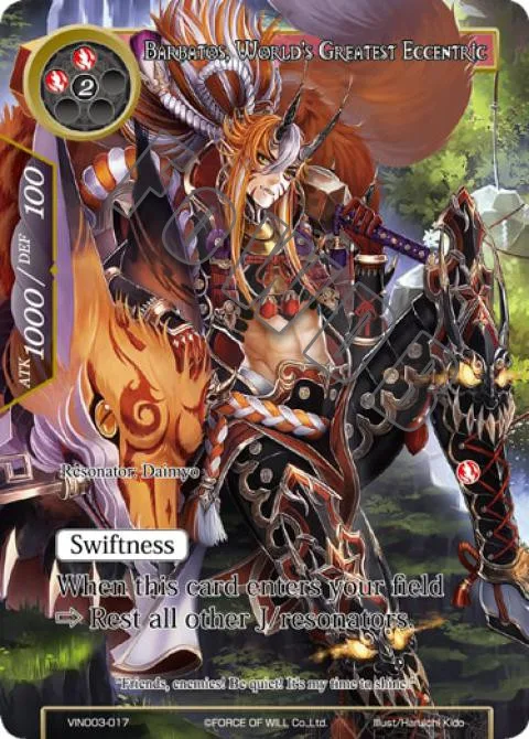 Barbatos, World's Greatest Eccentric
