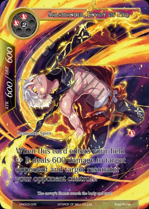 Salamander, Envoy of Fire