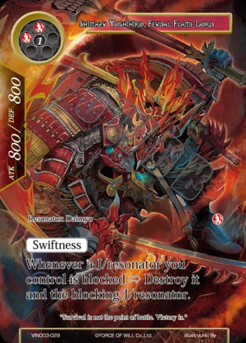 Shimazu Yoshihiro, Feudal Flame Lord