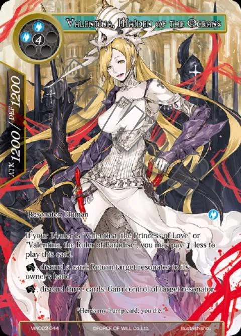 Valentina, Maiden of the Oceans