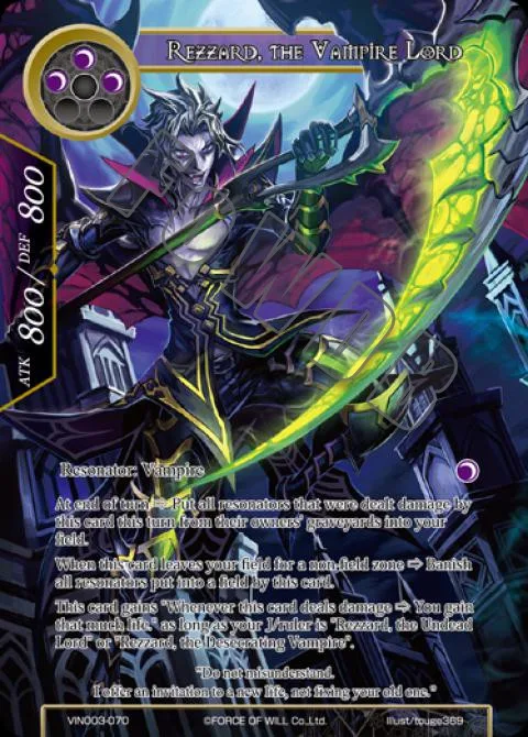 Rezzard, the Vampire Lord