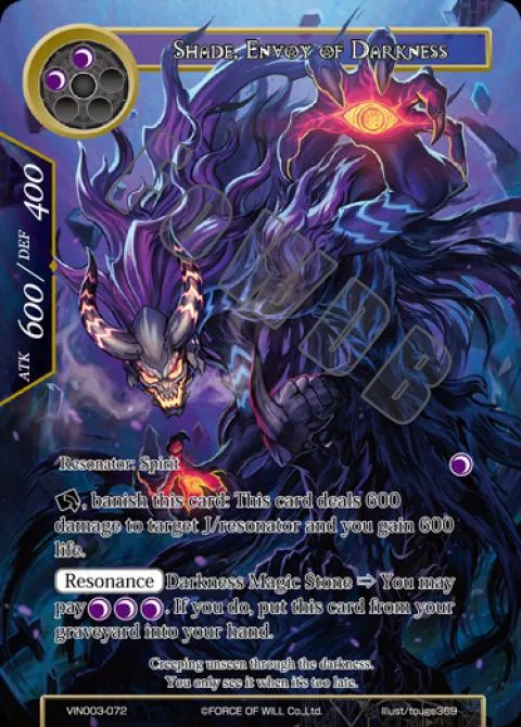 Shade, Envoy of Darkness