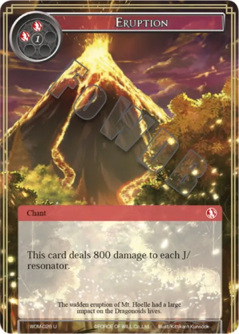 Eruption