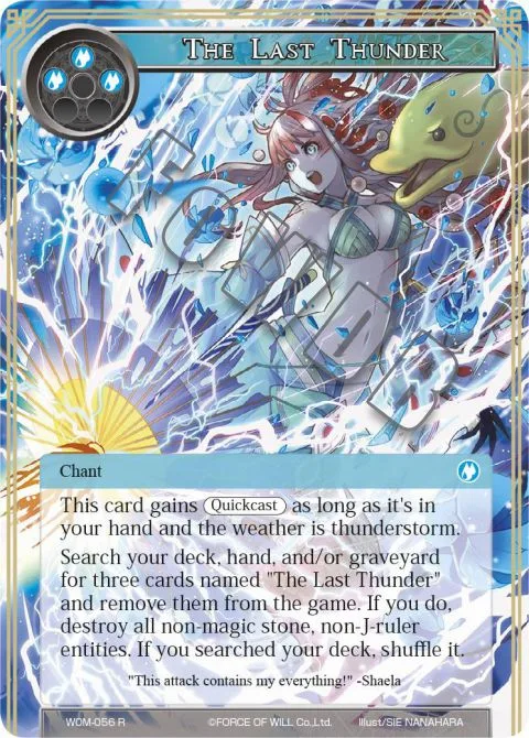 The Last Thunder