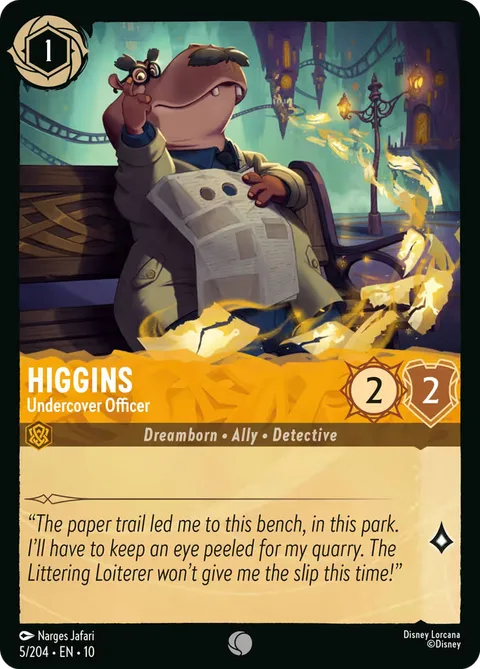 Higgins - Undercover Officer