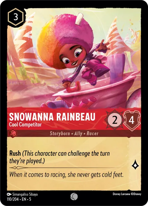 Snowanna Rainbeau - Cool Competitor