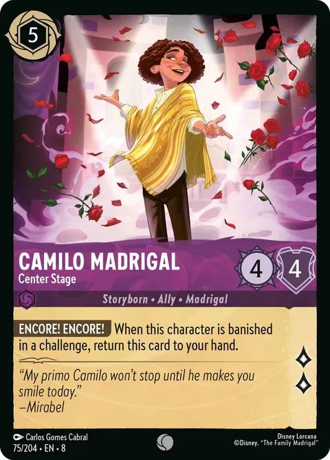 Camilo Madrigal - Center Stage