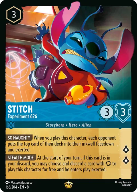 Stitch - Experiment 626