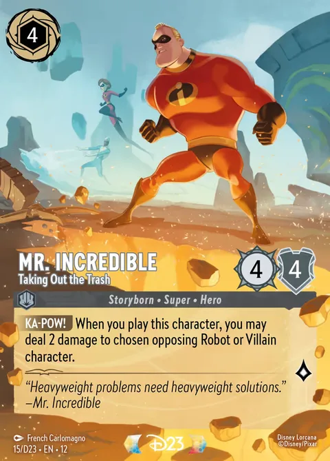 Mr. Incredible - Taking Out the Trash