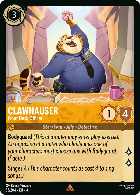Clawhauser - Front Desk Officer