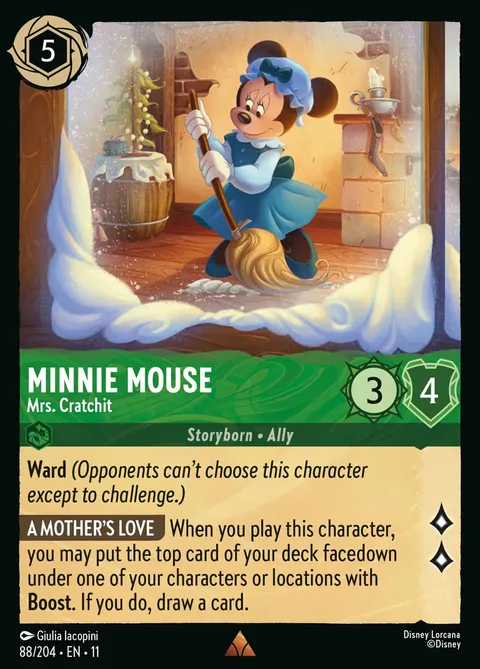 Minnie Mouse - Mrs. Cratchit