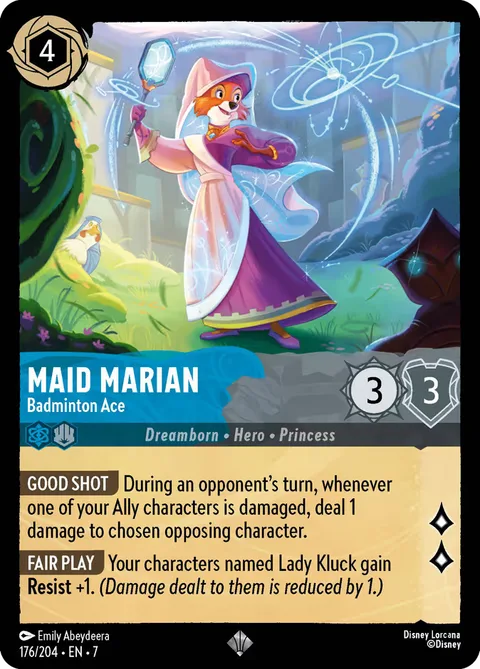 Maid Marian - Badminton Ace